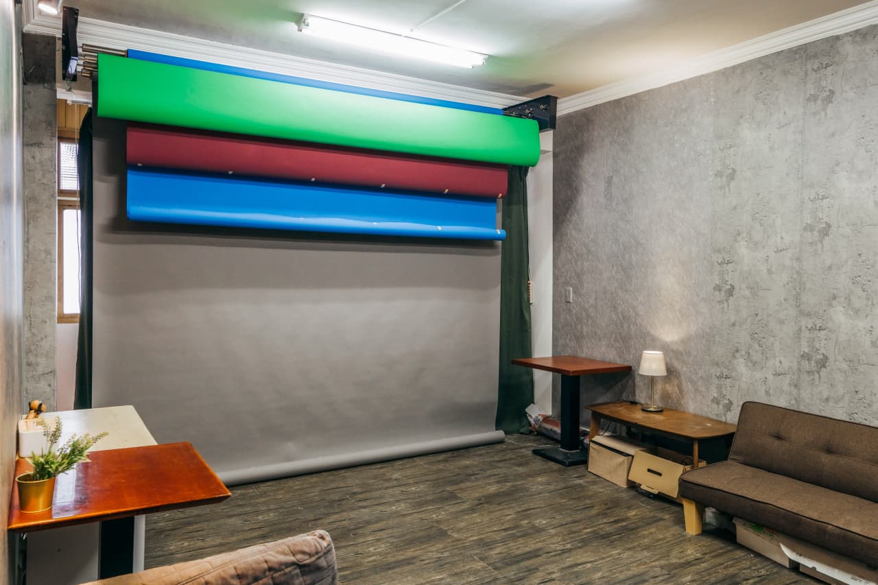 老樹屋小型素色背景棚 DivineApt