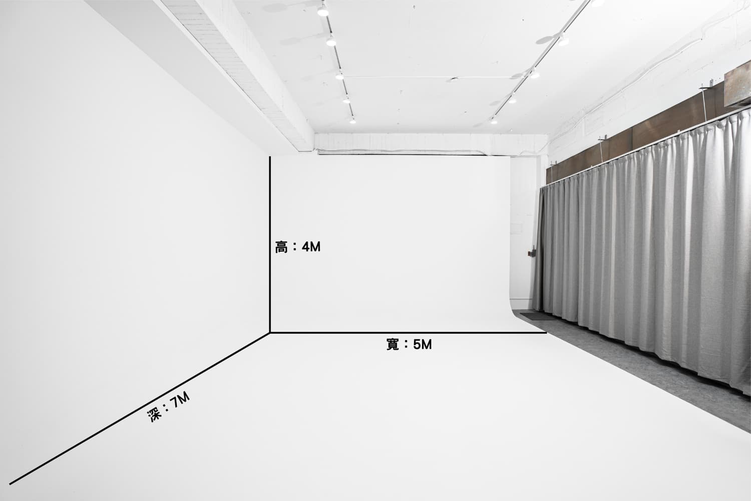 攝間Shooting Space｜大空間挑高無縫牆 |實景攝影棚 cover