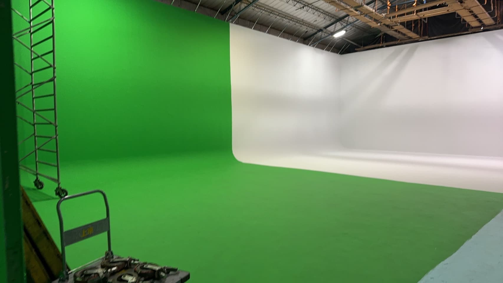 上京影業 白/綠棚