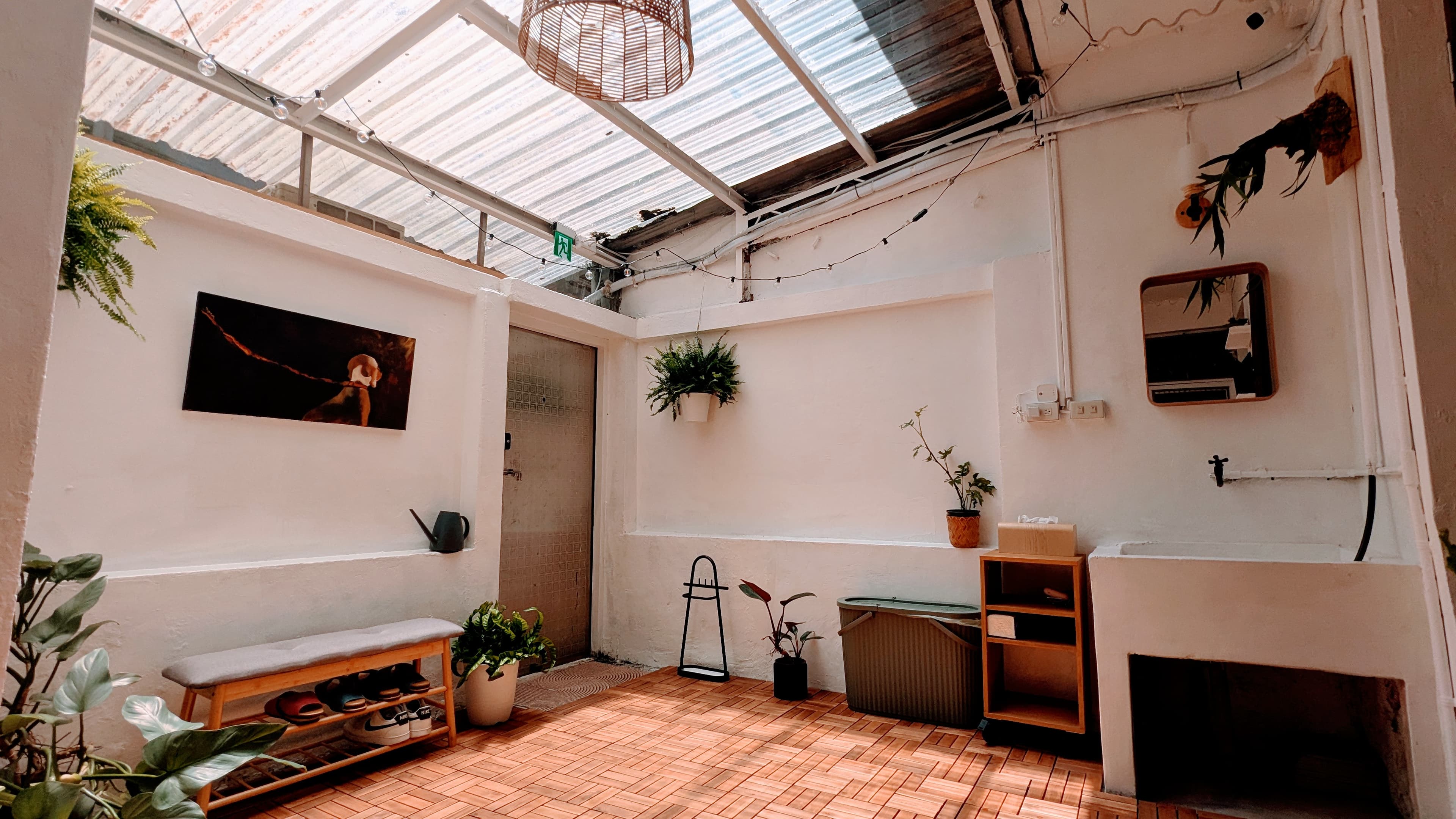 風格居家小陽台餐廳實景棚 4