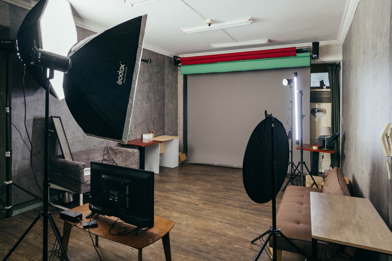 老樹屋小型素色背景棚 DivineApt