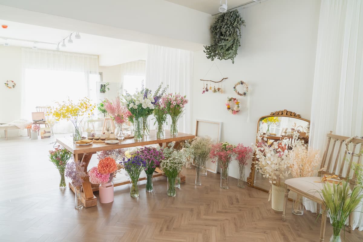 這裡有花 x here florist 攝影空間 cover