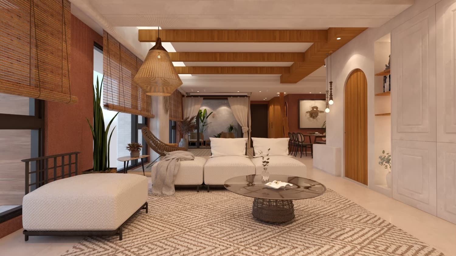 峇里島渡假風可開火攝影棚｜桃園室內設計工作室｜放空計劃 No Plan Studio cover