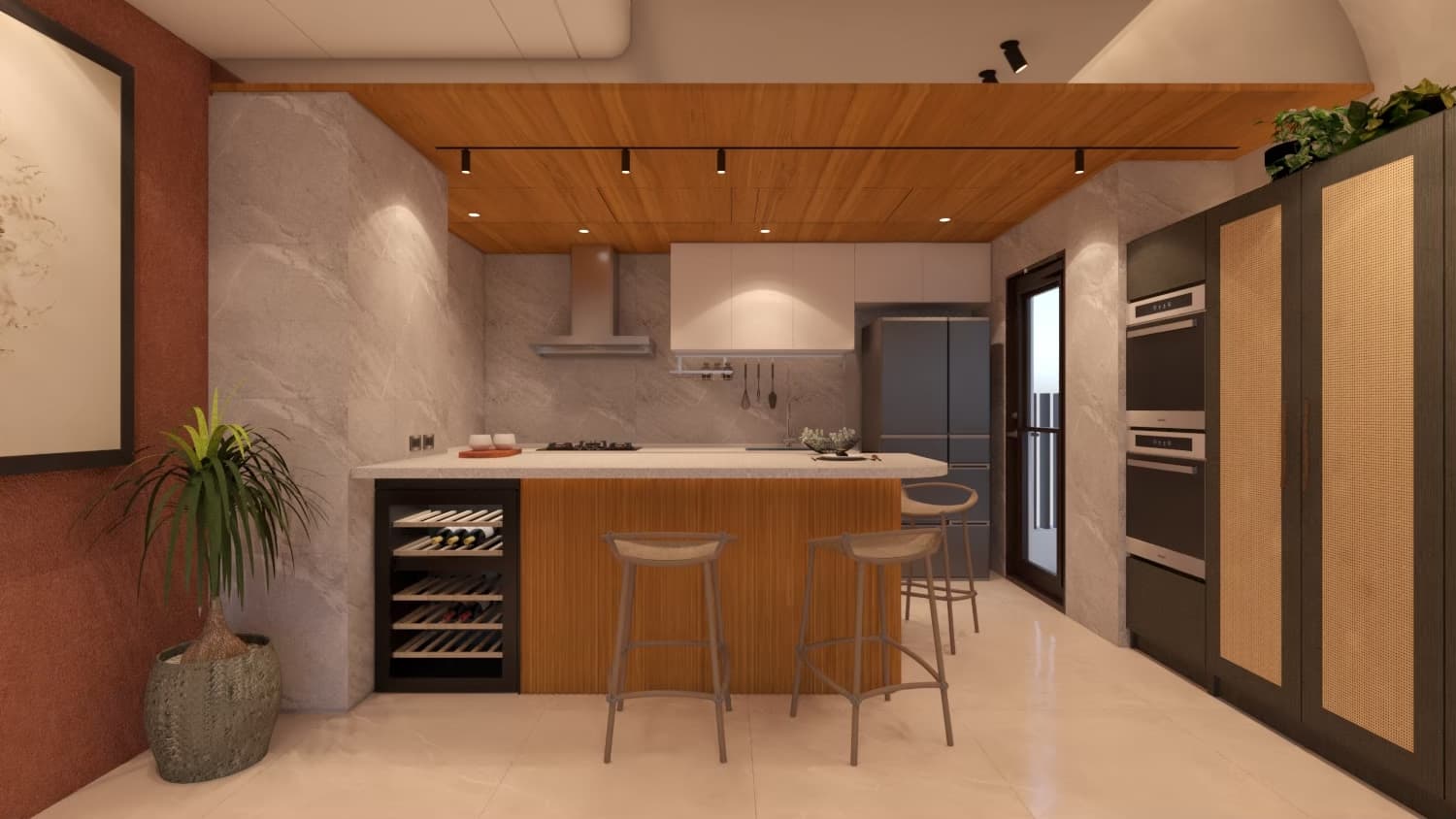 峇里島渡假風可開火攝影棚｜桃園室內設計工作室｜放空計劃 No Plan Studio 4