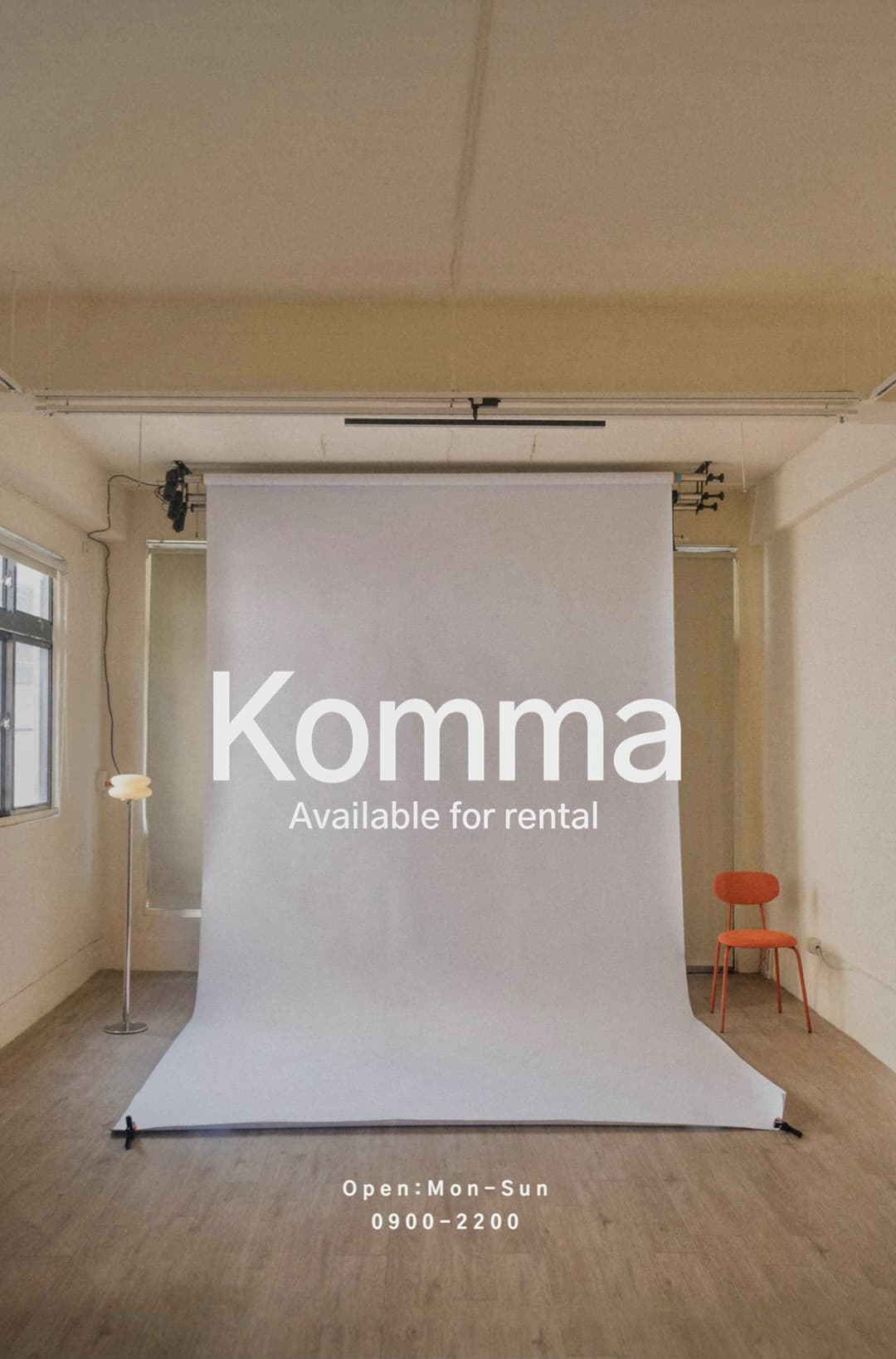Komma Studio 台中攝影棚 cover