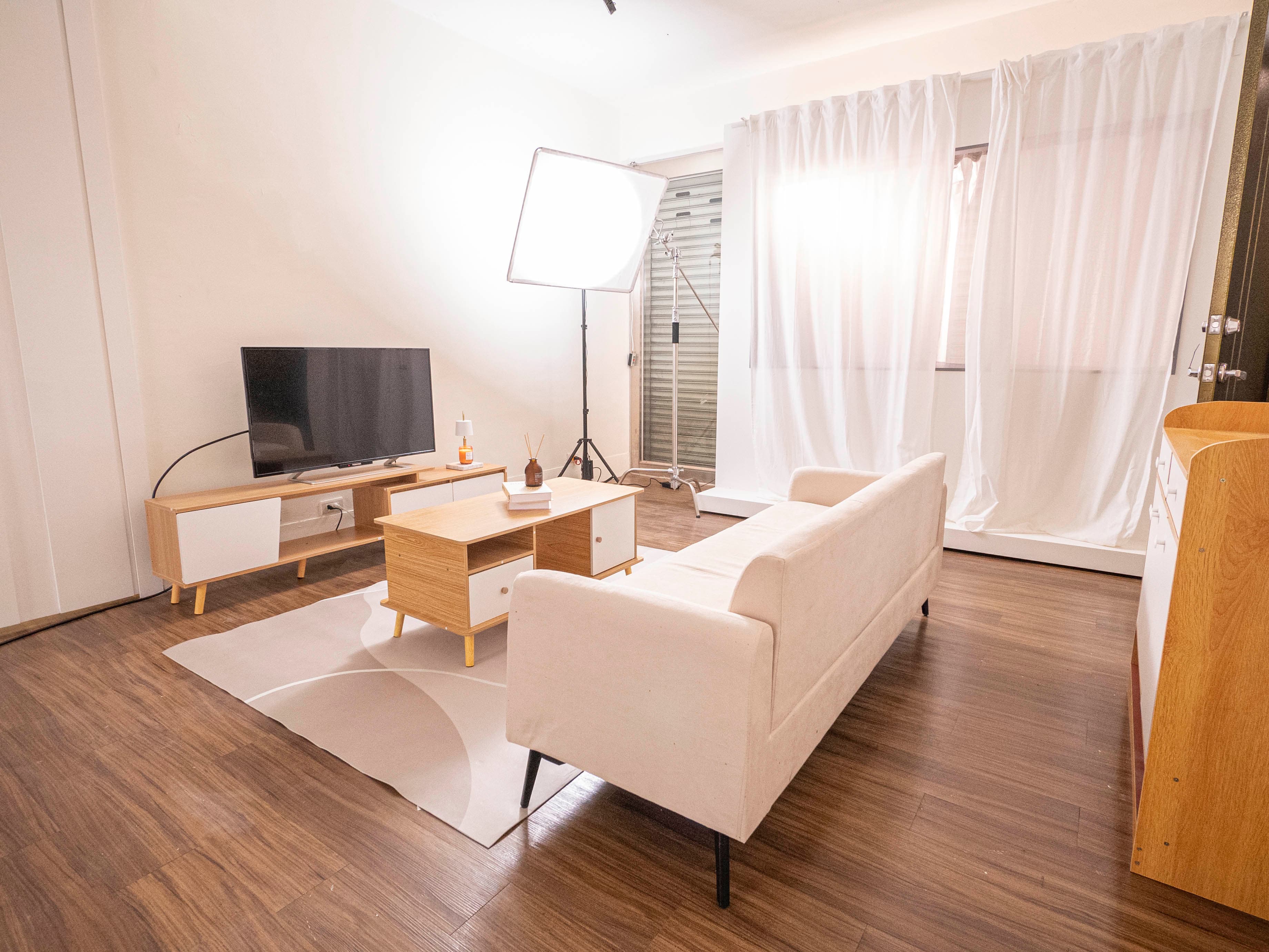 棚場攝影棚 - 家景攝影棚/白背無縫牆/活動空間租借 1